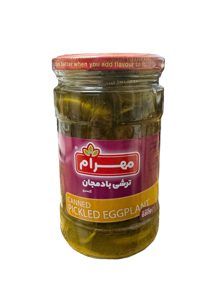 Mahram Canned Pickled Eggplant
