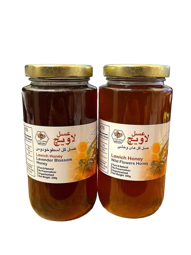 Lawich Honey With Lavender Flower and Wild Flower 