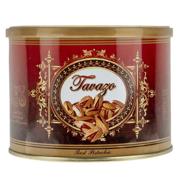 Salted Pistachios Large in 200 gr. Tin - Tavazo Corporation