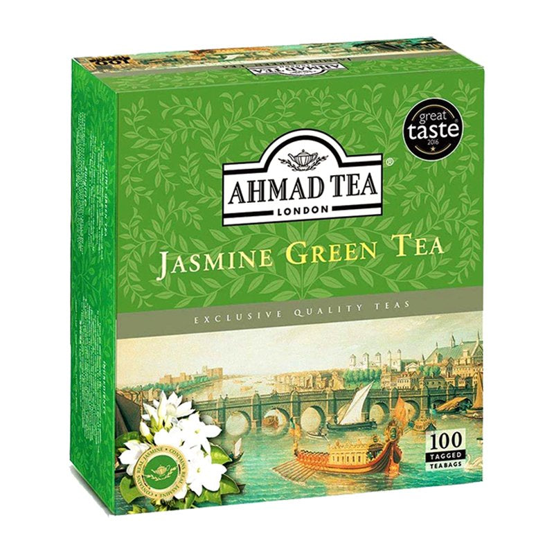 Ahmad Tea Jasmine Green Tea - Tea Bags – Tavazo USA