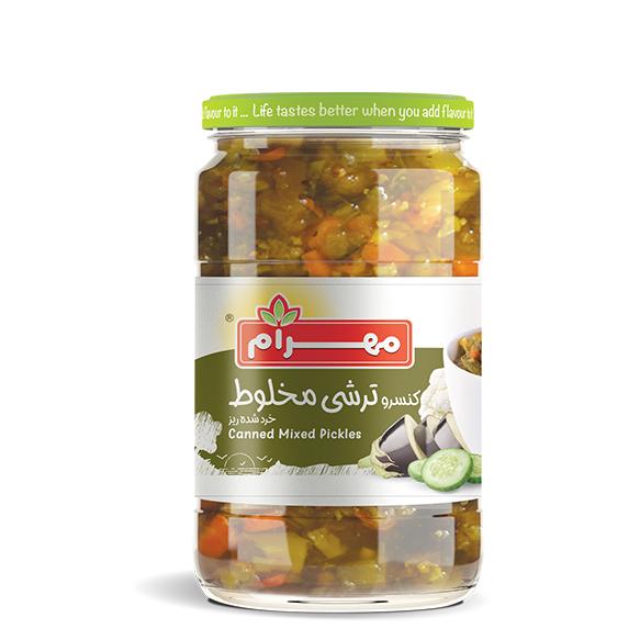 Mahram canned mixed pickles