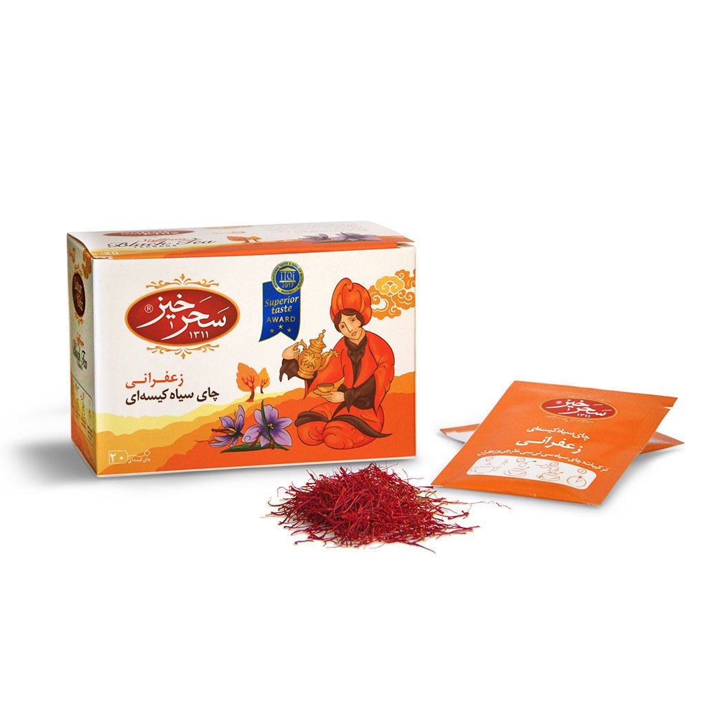 Sahar Khiz Saffron Tea (Tea Bags) - Tavazo Corporation