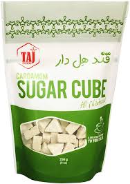 Taj food cardamom sugar cubes