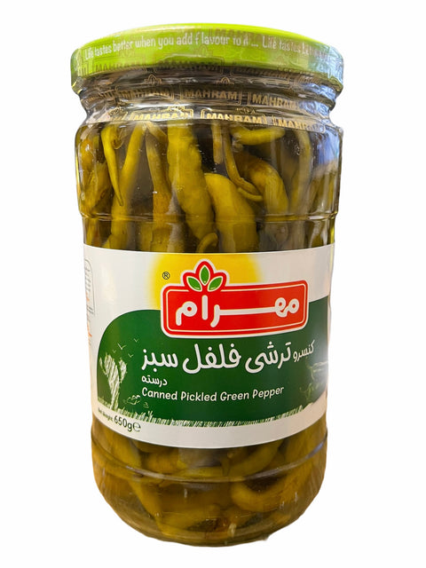 Mahram Canned Pickled Green Pepper