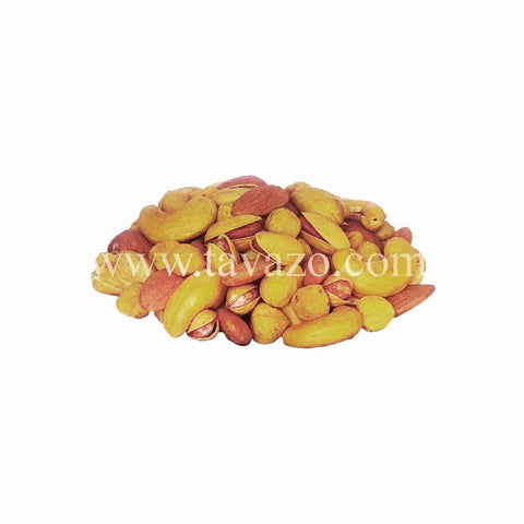Saffron roasted mixed nuts